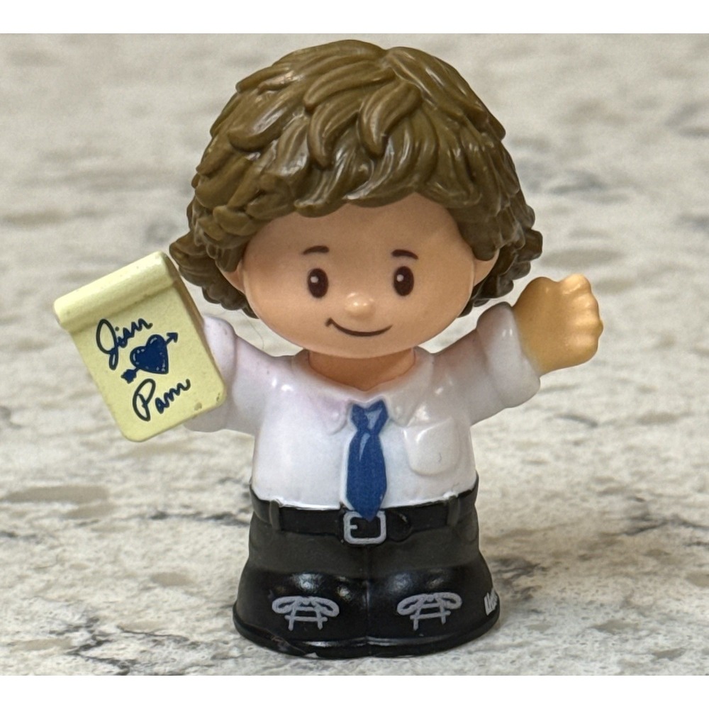 Fisher Price Little People The Office Jim Halpert Pam Paper TV Show 2020 2021